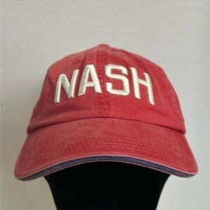 NASH Original Ball Cap [distressed red]